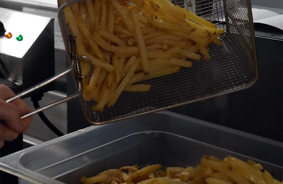 double cuisson frite